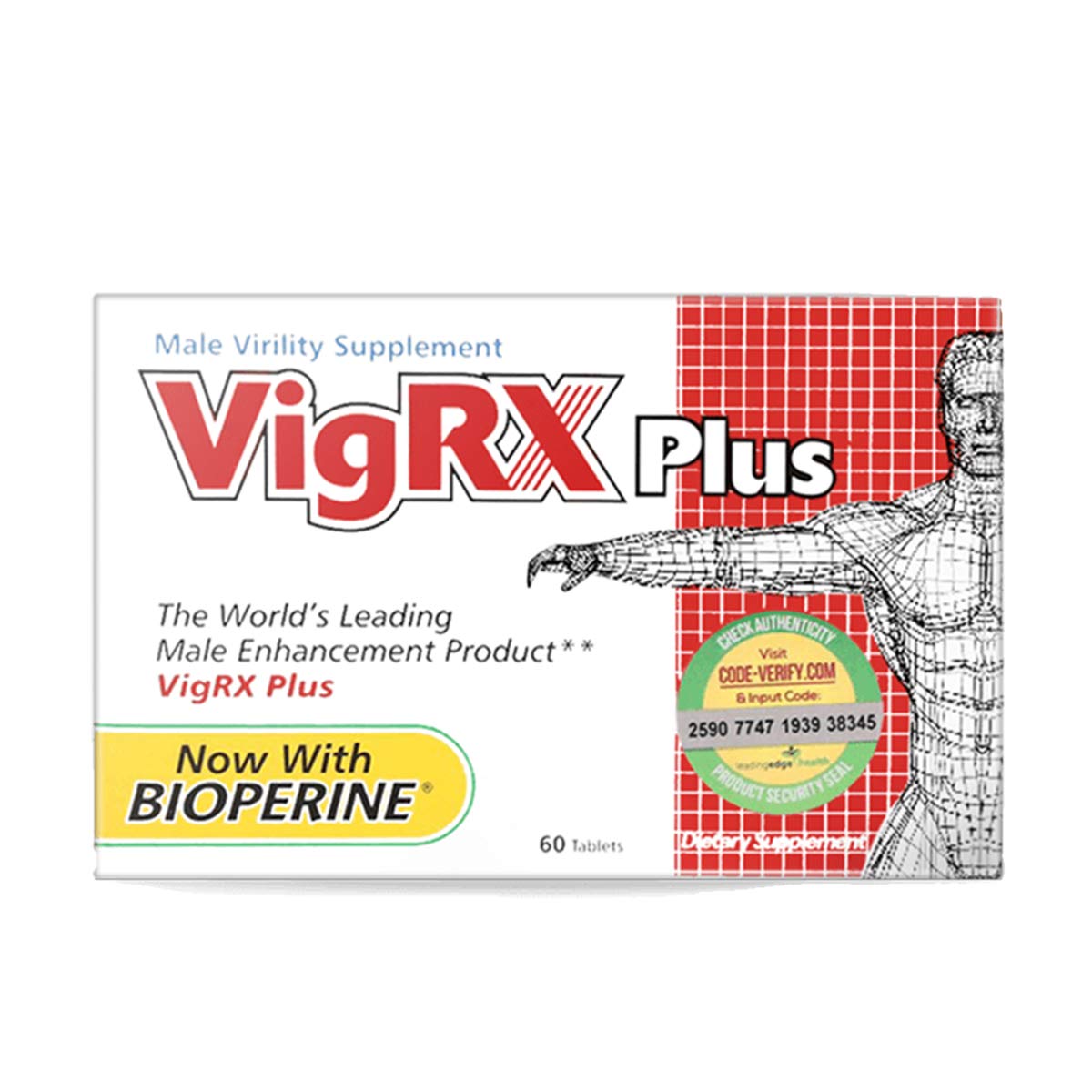 VigRX Plus Male Virility Herbal Dietary Supplement Tablet 60 Tablets