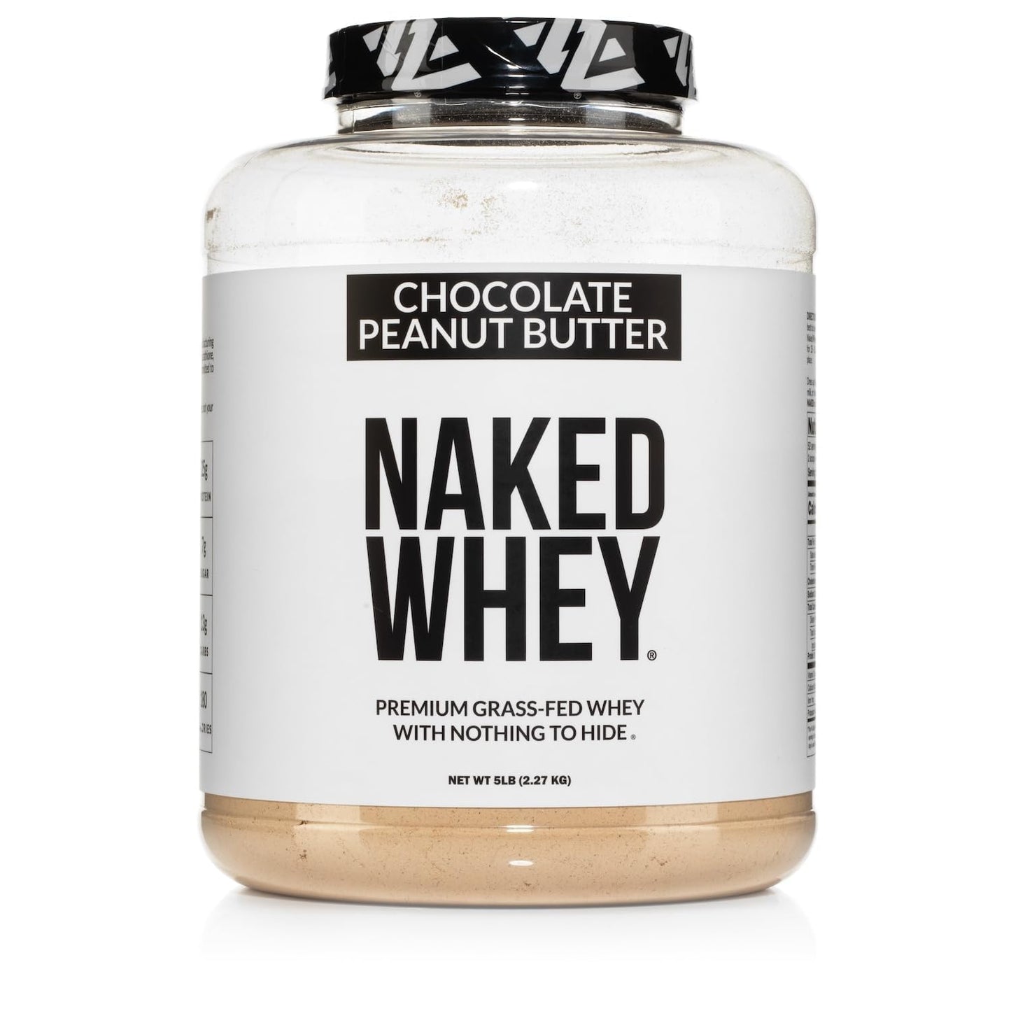 NAKED Whey Chocolate Peanut Butter Grass Fed Whey Protein Powder, 80 Servings