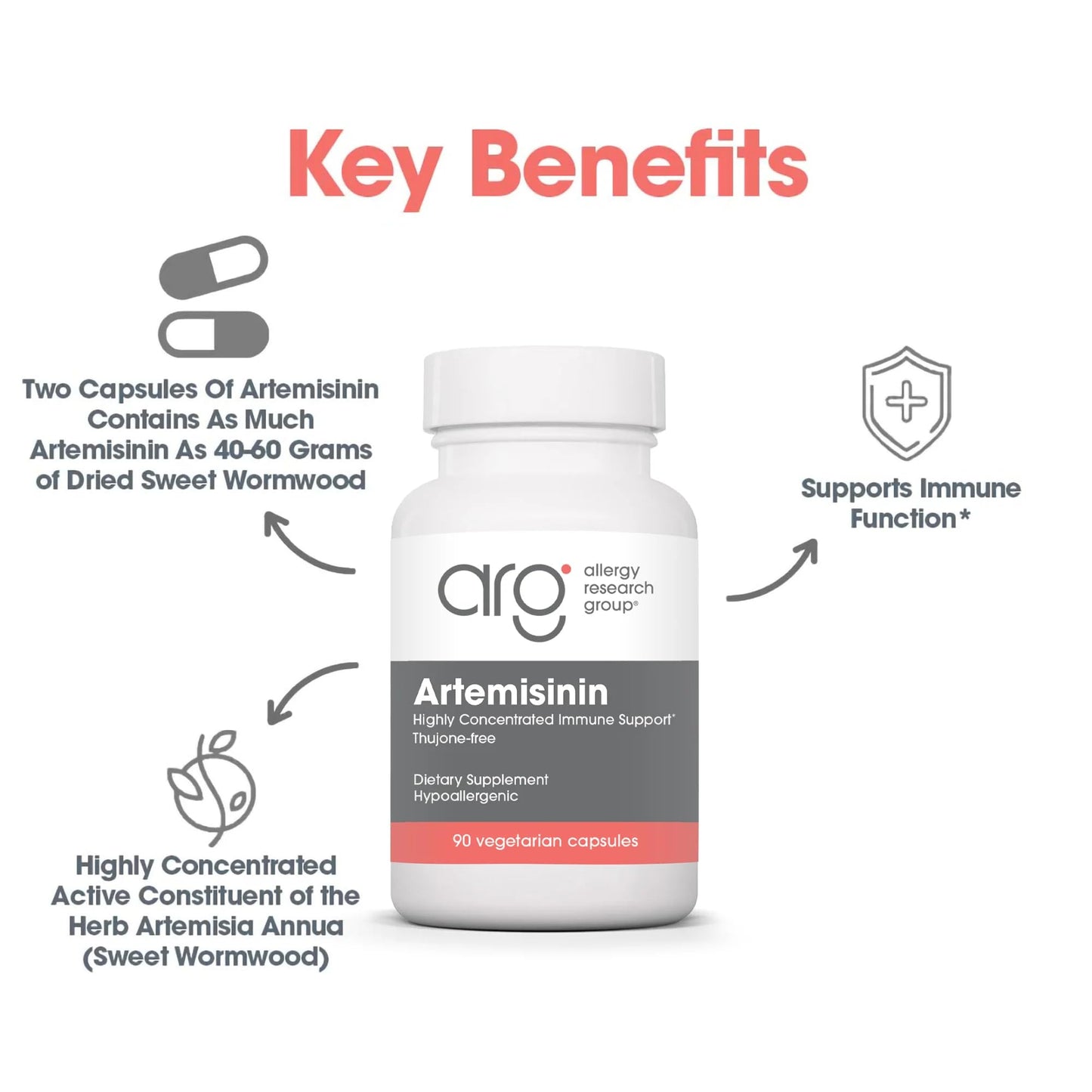 Allergy Research Group Artemisinin Capsule 90 Count