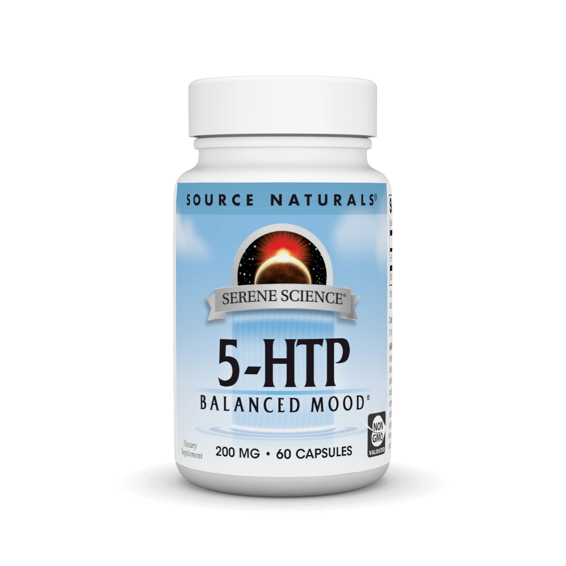 Source Naturals Serene Science 5-HTP 200 mg Capsules, 60 Count