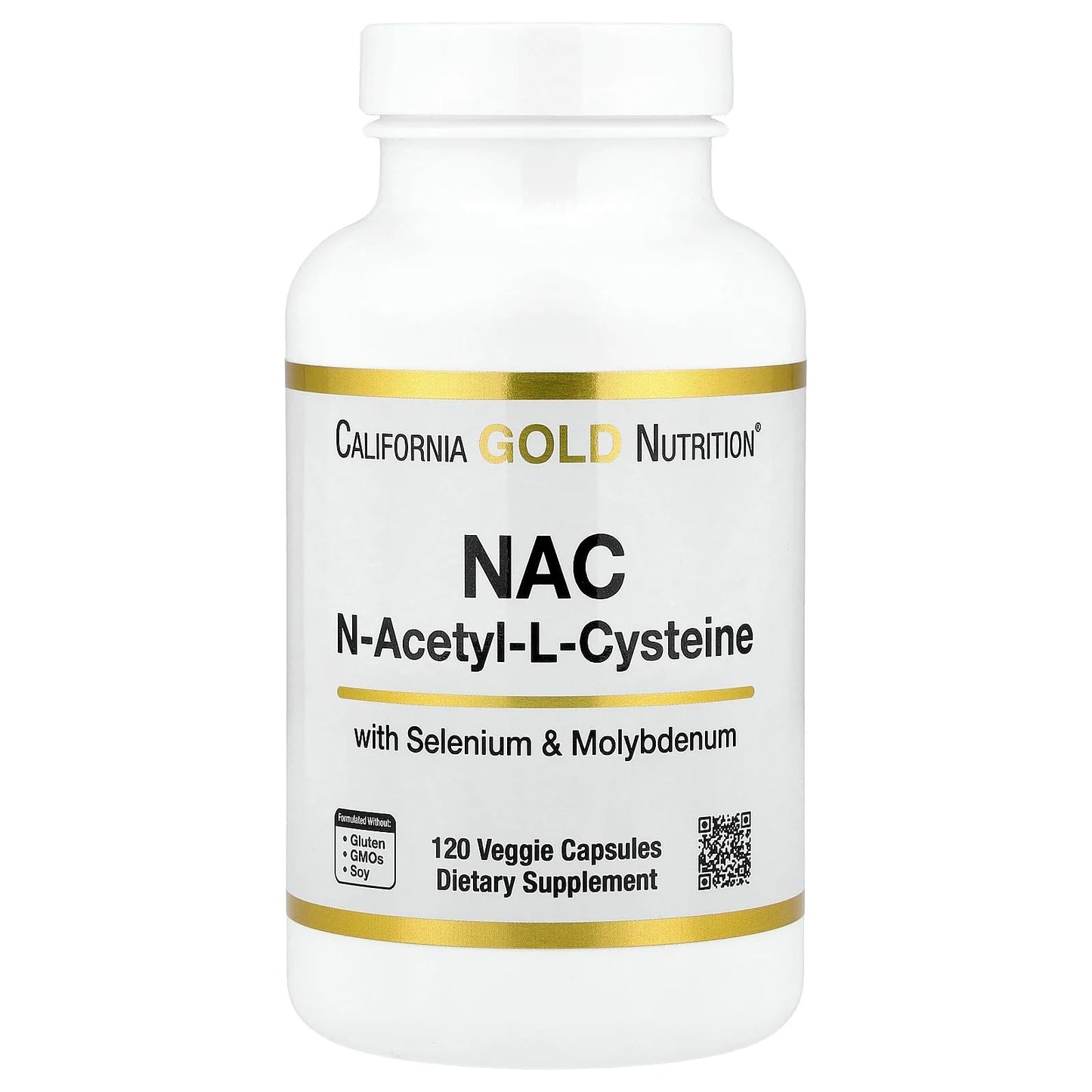 Lake Avenue N-Acetyl-L-Cysteine 600 mg Capsules, 120 Veggie Capsules