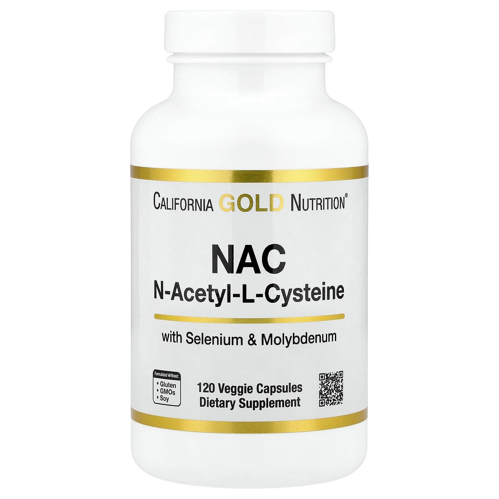 Lake Avenue N-Acetyl-L-Cysteine 600 mg Capsules, 120 Veggie Capsules