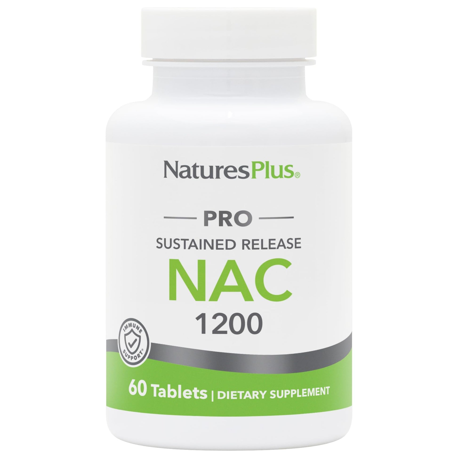 NaturesPlus PRO NAC 1200 mg, 60 Tablets