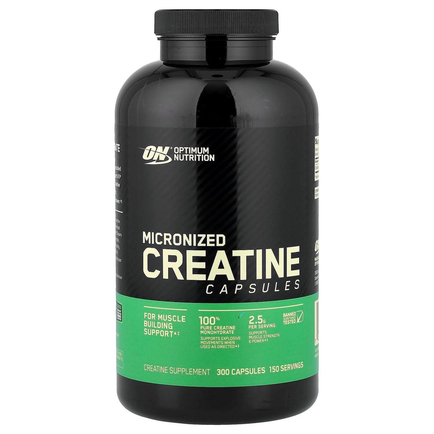 Optimum Nutrition Creatine 2500 300 Capsules