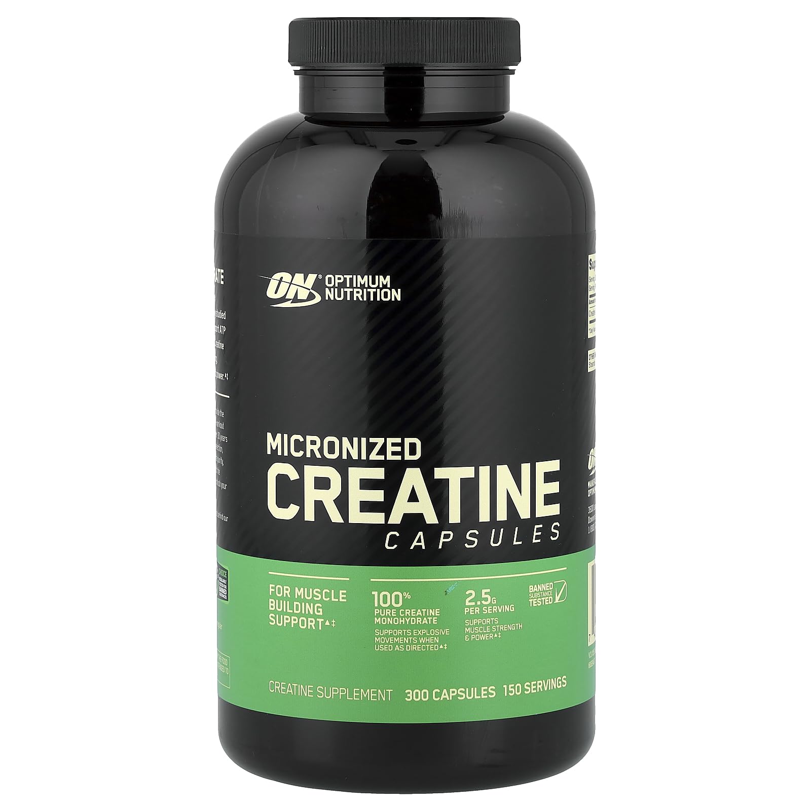 Optimum Nutrition Creatine 2500 300 Capsules