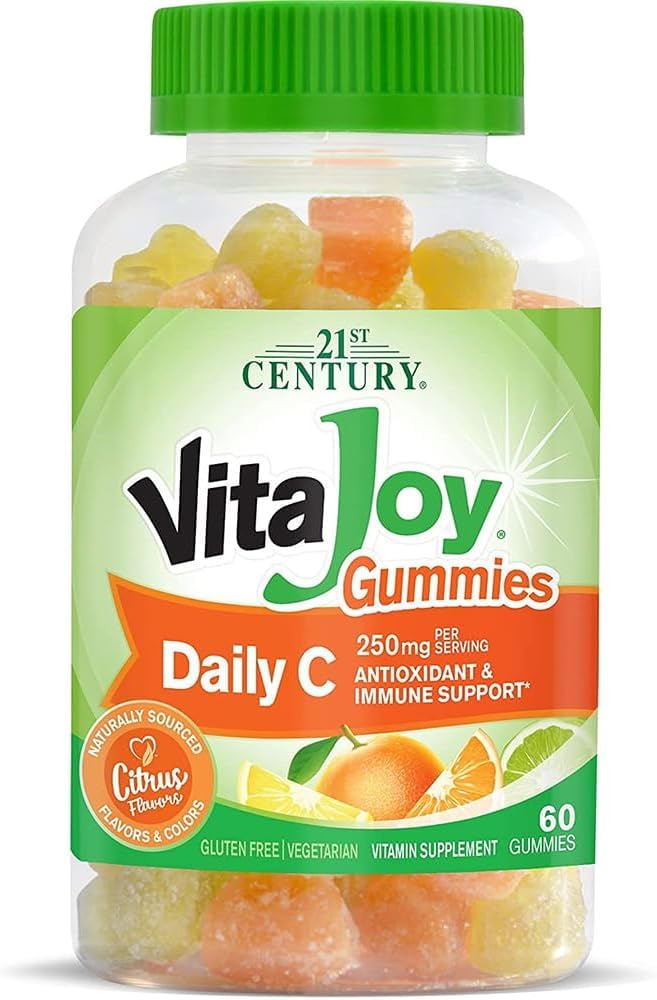 21st Century VitaJoy Daily C 250 mg Gummies, 60 Count