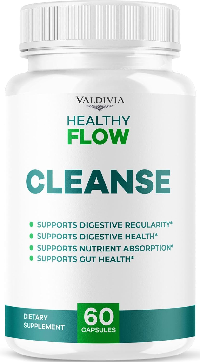 Valdivia Healthy Flow Cleanse Capsules 60 Count