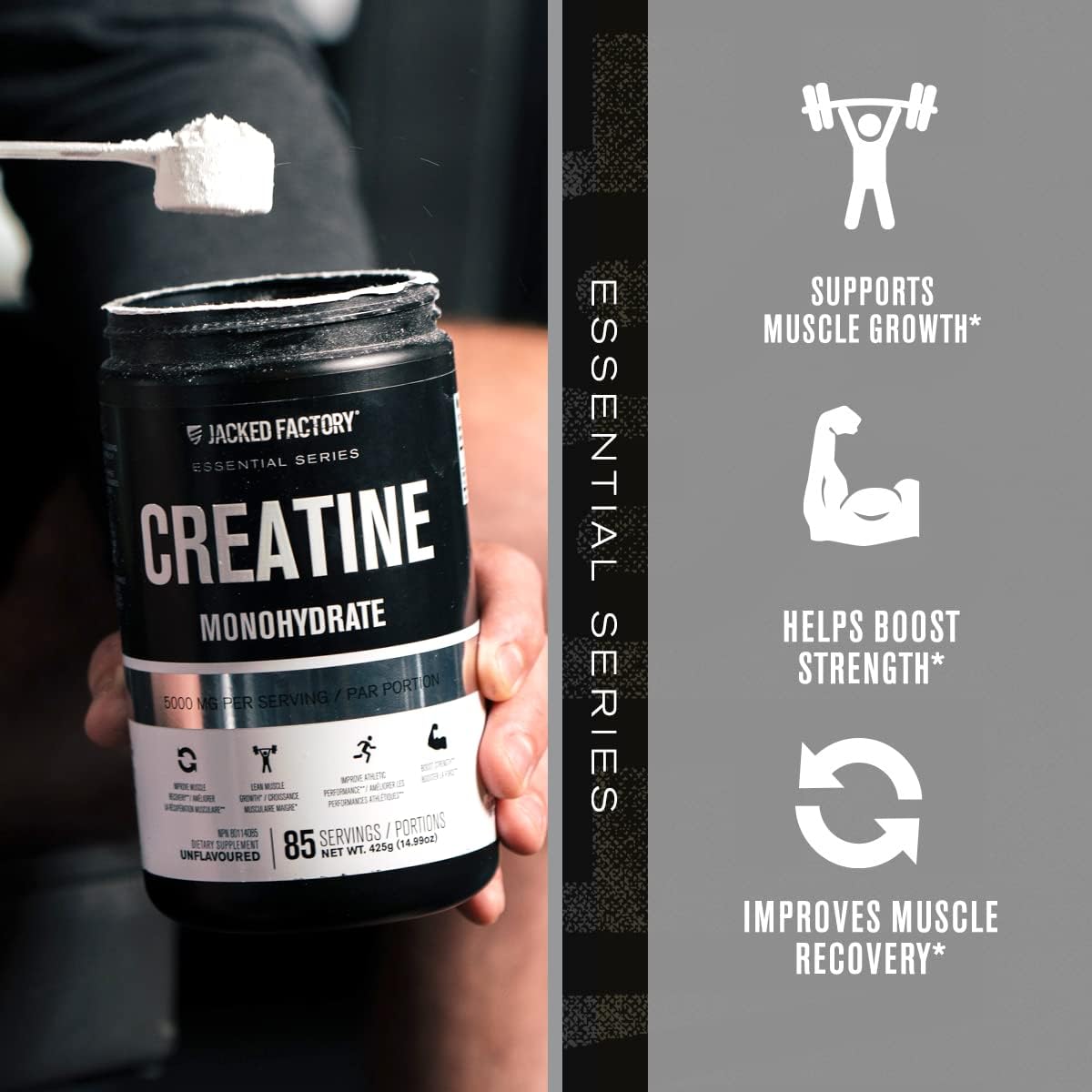 Jacked Factory Nitrosurge Pre-Workout & Creatine Monohydrate Powder 23.87