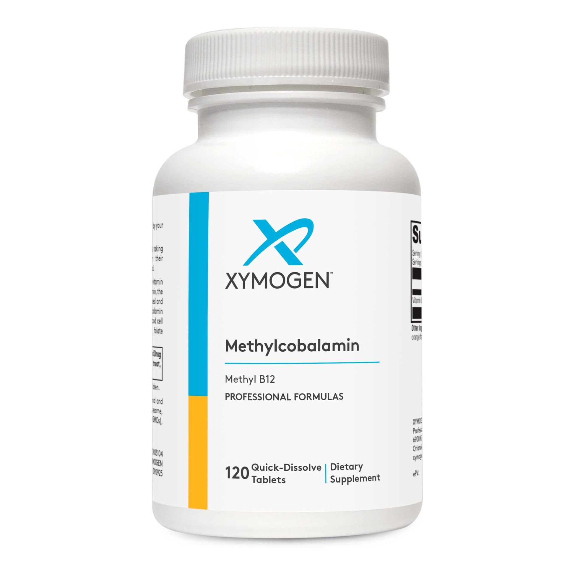 XYMOGEN Methylcobalamin Vitamin B12 Tablet, 5 mg, 120 Tablets