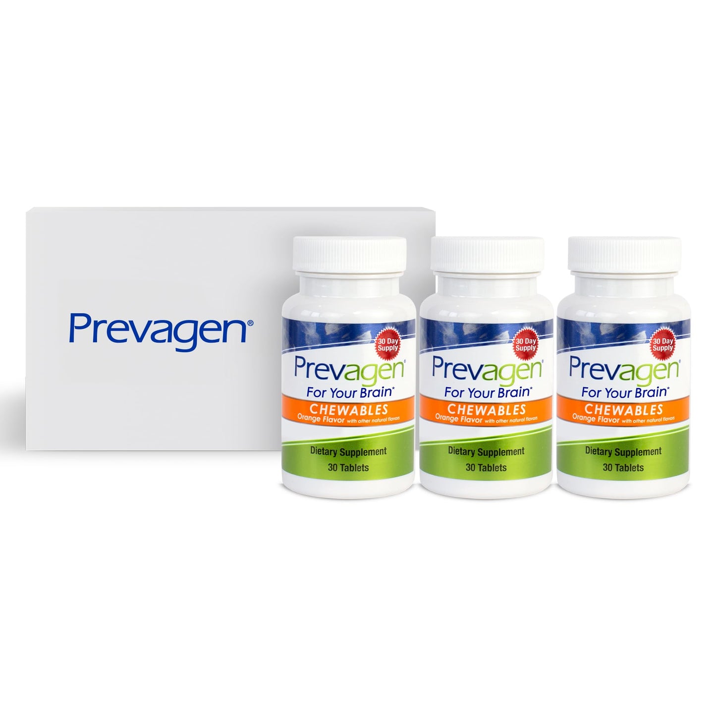 Prevagen Regular Strength Orange Chewables, 90 Count