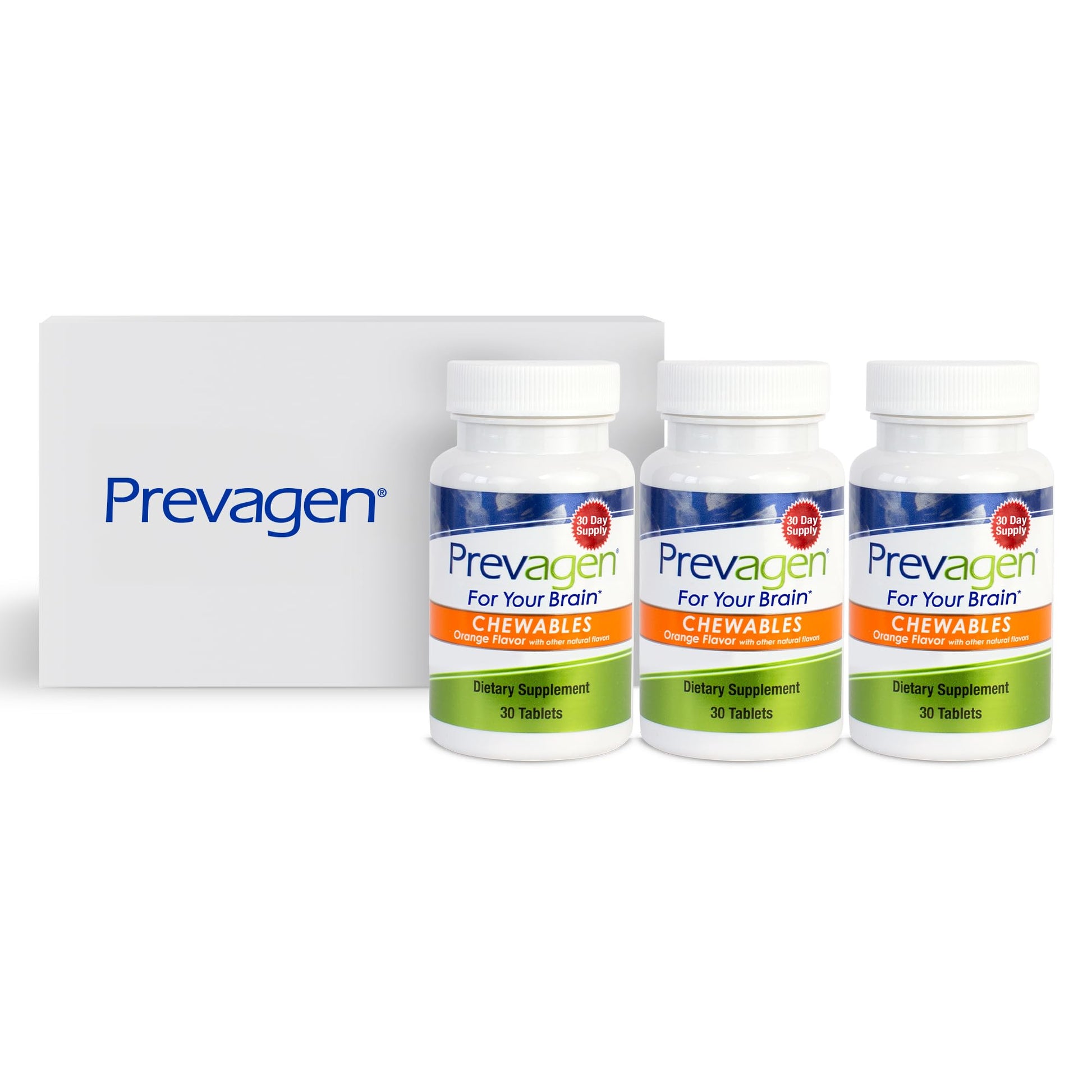 Prevagen Regular Strength Orange Chewables, 90 Count