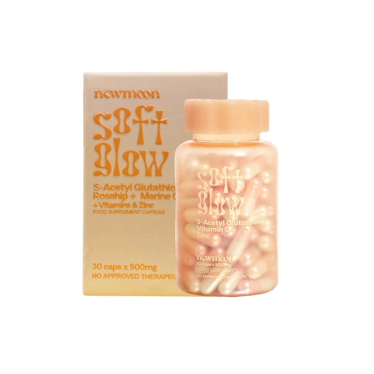 Beauty Milk New Moon by Dear Face Soft Glow 60 Capsules