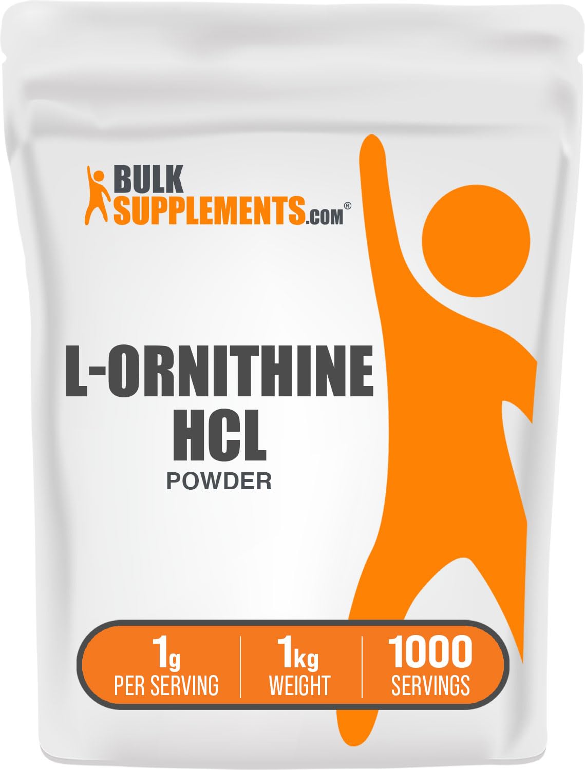 BulkSupplements L-Ornithine HCl Powder 35.27
