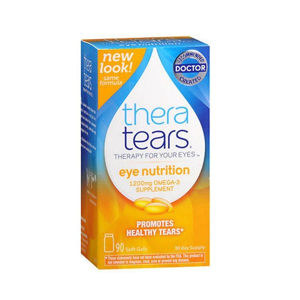 TheraTears Omega-3 Supplement 90 Capsules