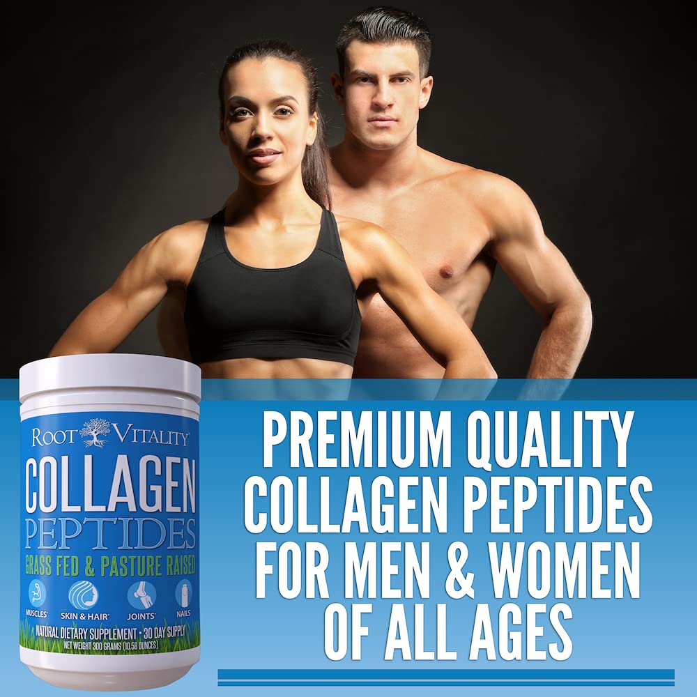 Root Vitality Collagen Peptides Powder 10.5 Ounce