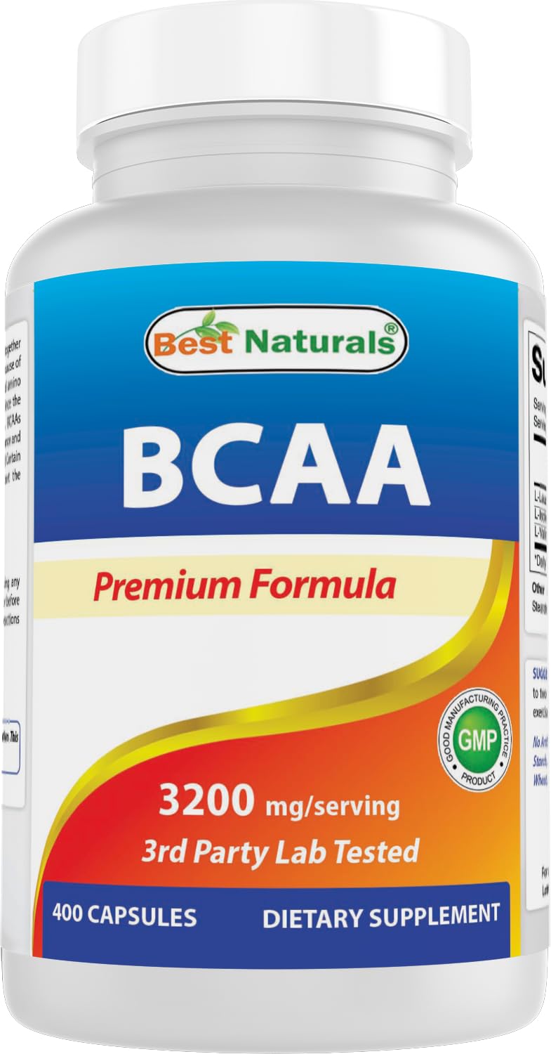 Best Naturals BCAA Caplets 400 Count