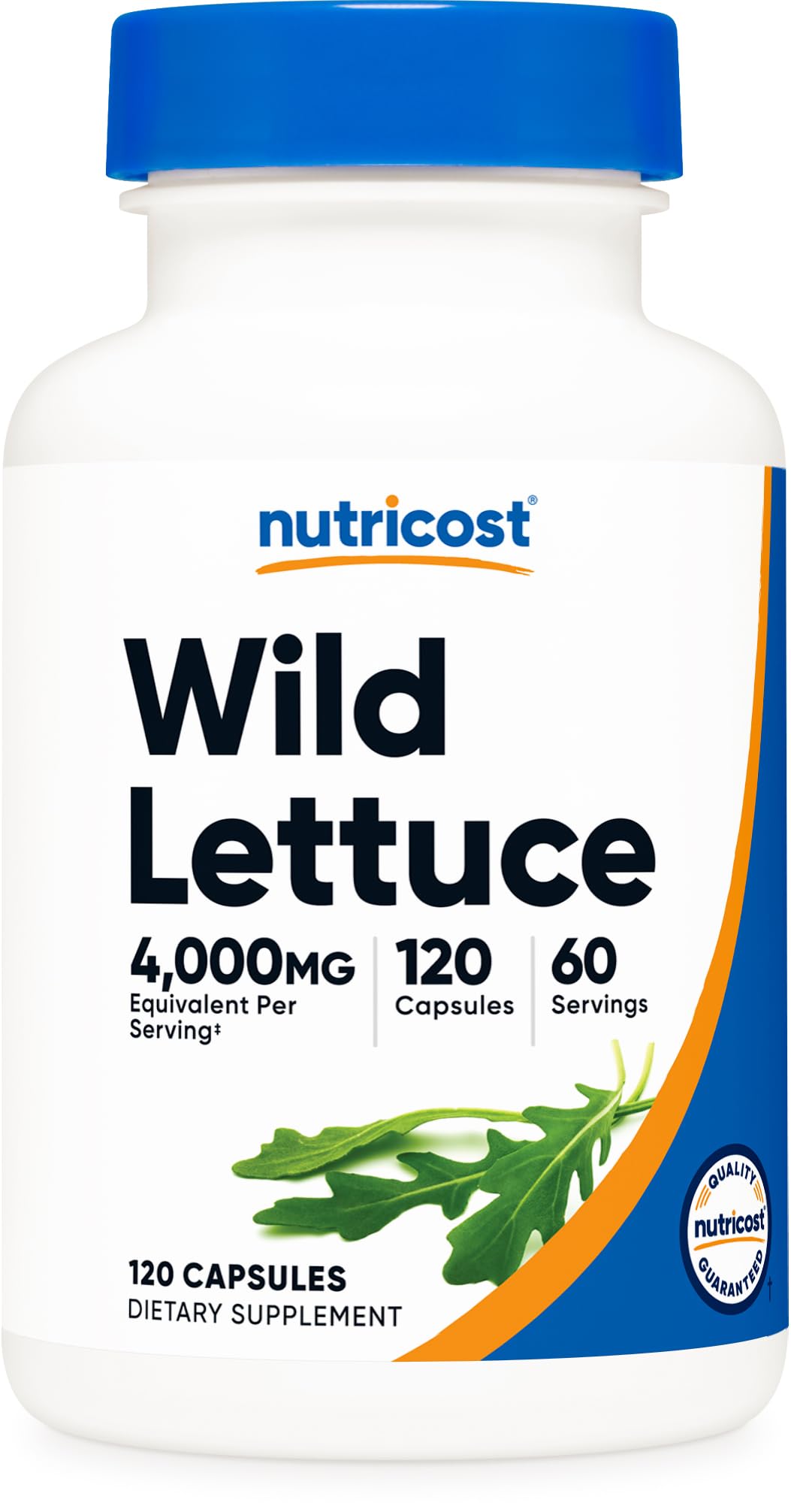 Nutricost Wild Lettuce Extract Capsules 120 Count