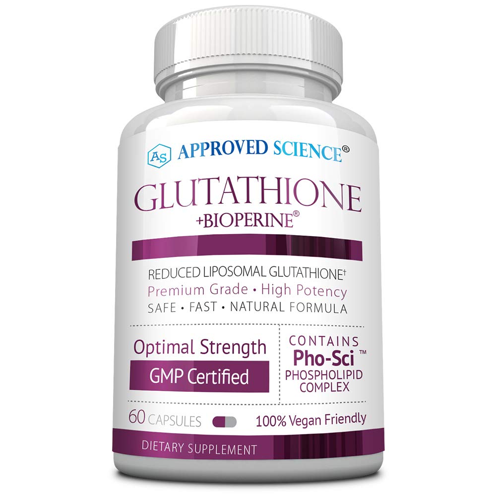 Approved Science Glutathione 500 mg 60 Capsules