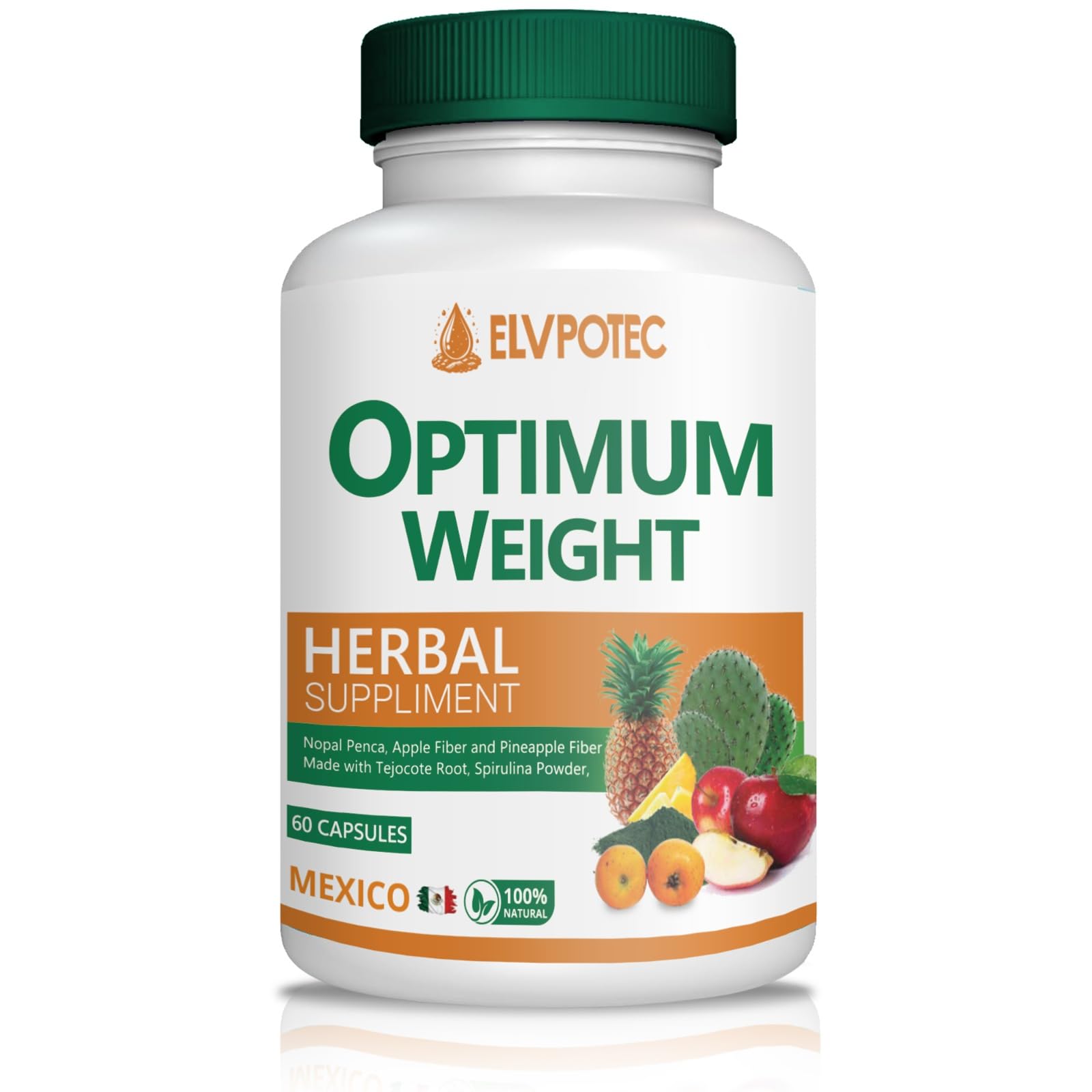 OPTIMUM WEIGHT 60 Days Cleanse Formula Gut & Colon Detox Capsules, 1 Bottle