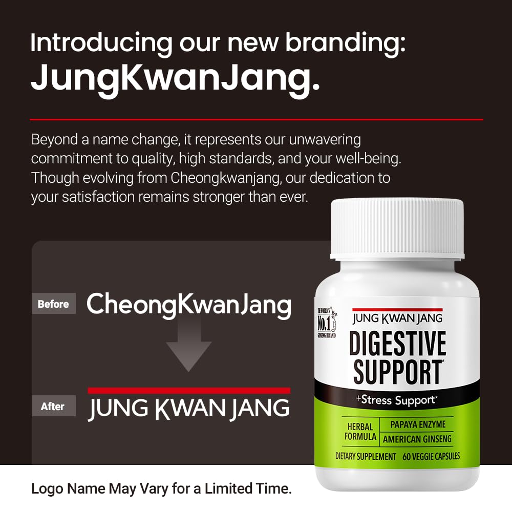 JUNG KWAN JANG Digestive Wellness Support Capsules, 60 Capsules