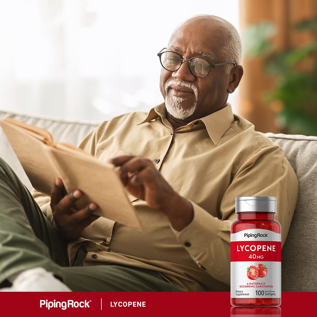 Piping Rock Lycopene 40mg Softgels, 100 Count