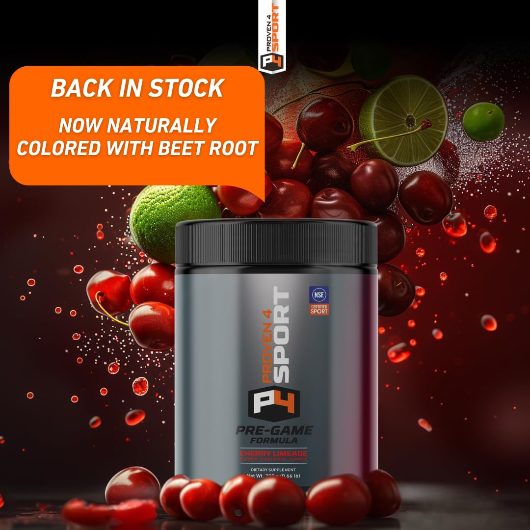 Proven4 Sport Pre Workout Powder, 10.58 oz