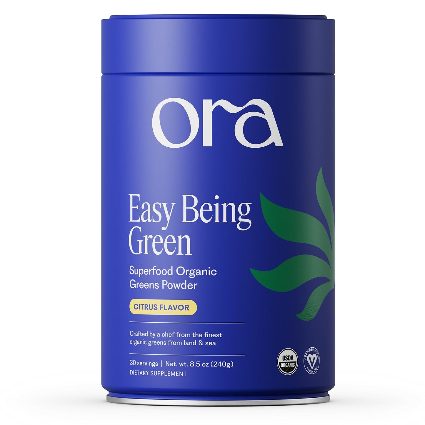 Ora Organic Greens Powder 8.5 oz