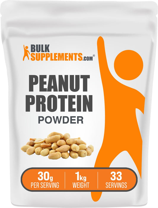 BulkSupplements Peanut Protein Powder 35.274 oz
