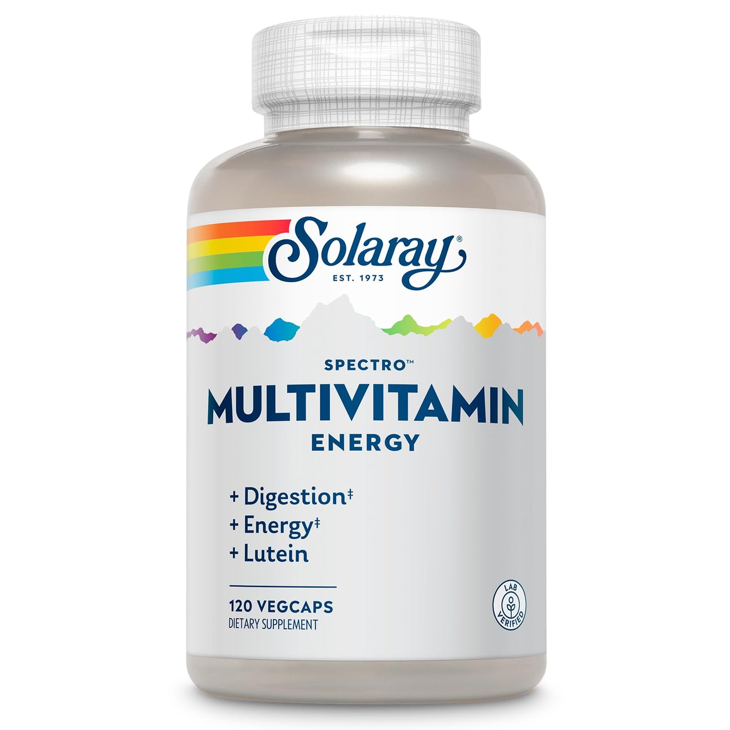Solaray Spectro Energy Multivitamin (Energy) Capsules, 120