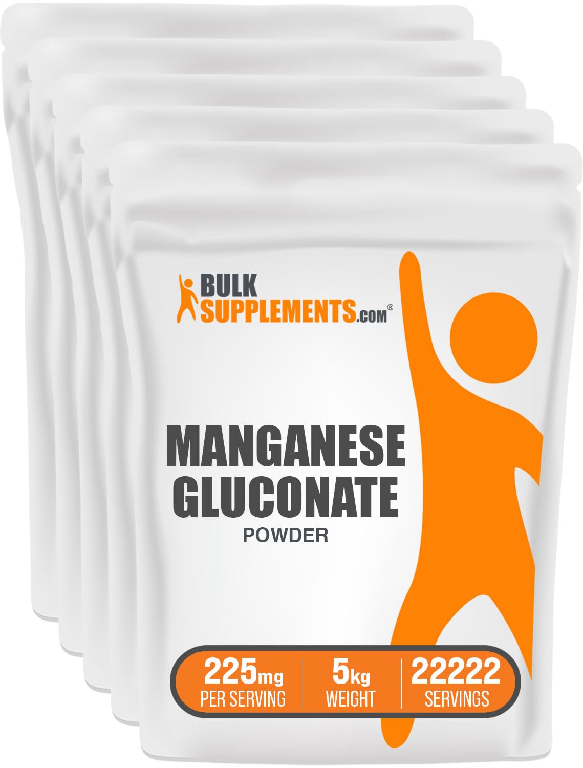 BulkSupplements Manganese Gluconate Powder 176.19