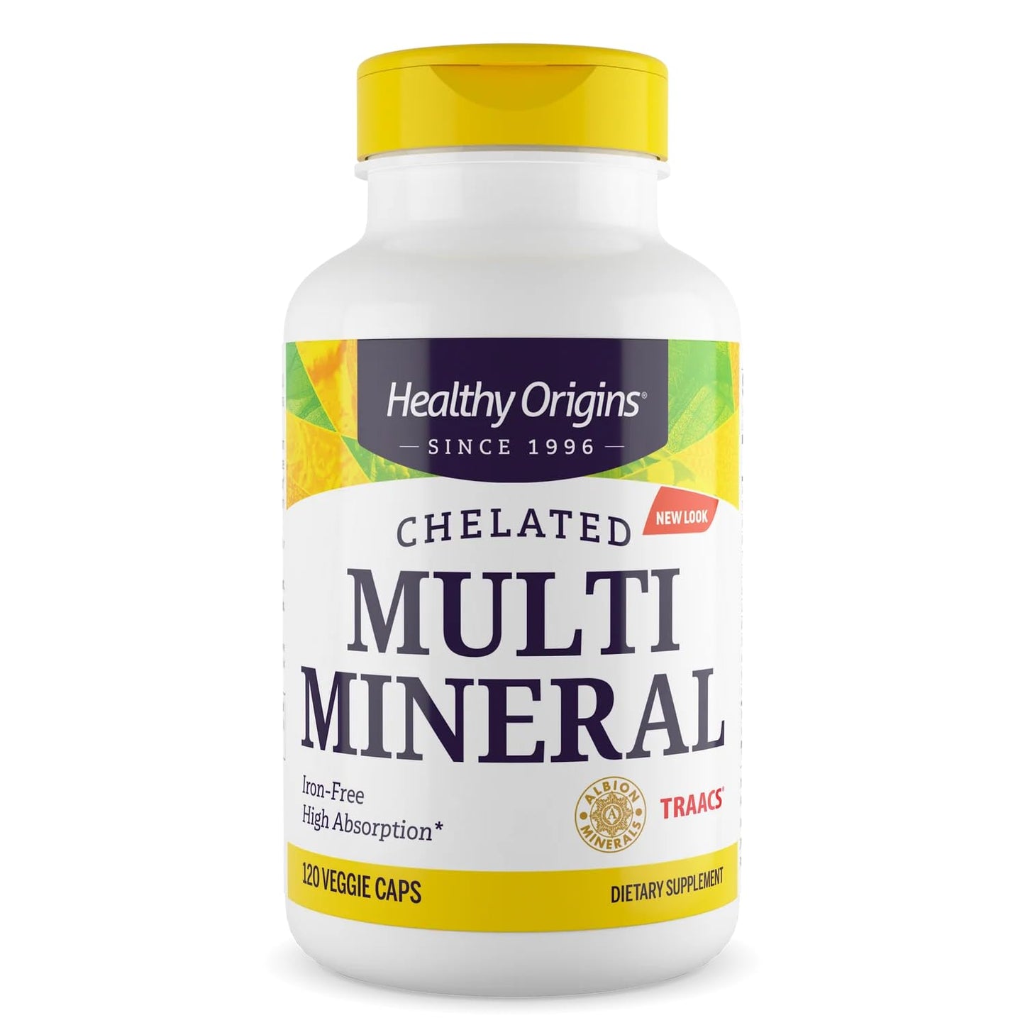 Healthy Origins Chelated Multi Mineral Capsules, 120 Count