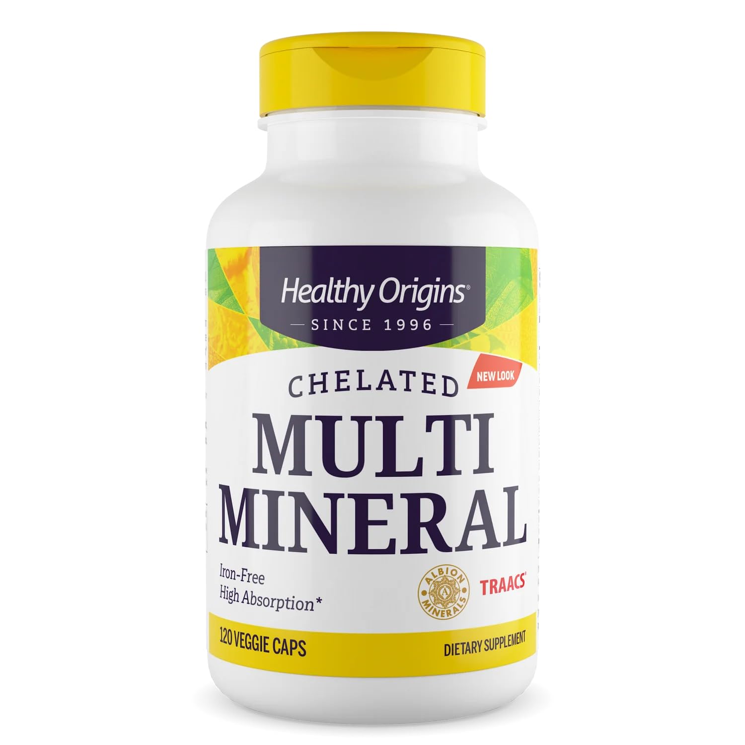 Healthy Origins Chelated Multi Mineral Capsules, 120 Count