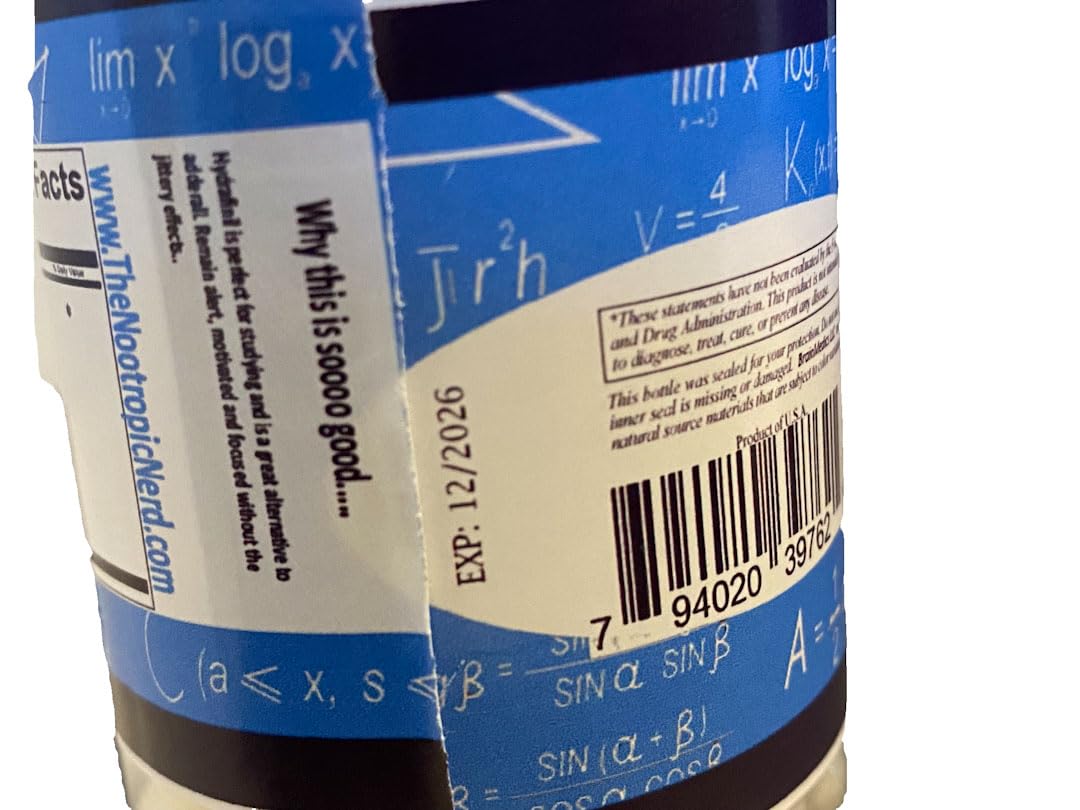The Nootropic Nerd Hydrafinil Capsules 30 Capsules