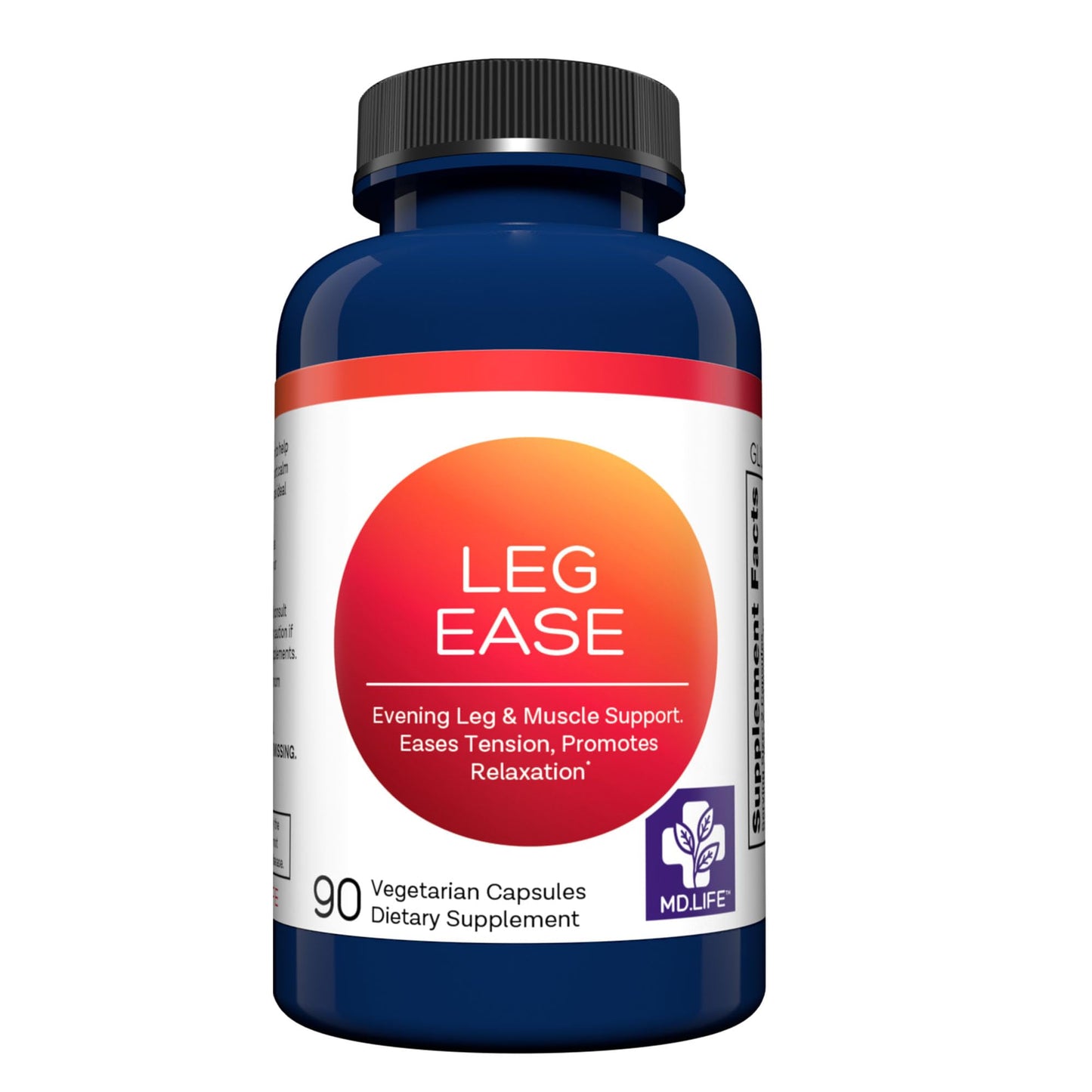 MD.LIFE LegEase Herbal Muscle and Leg Relaxation Capsules 90 Capsules