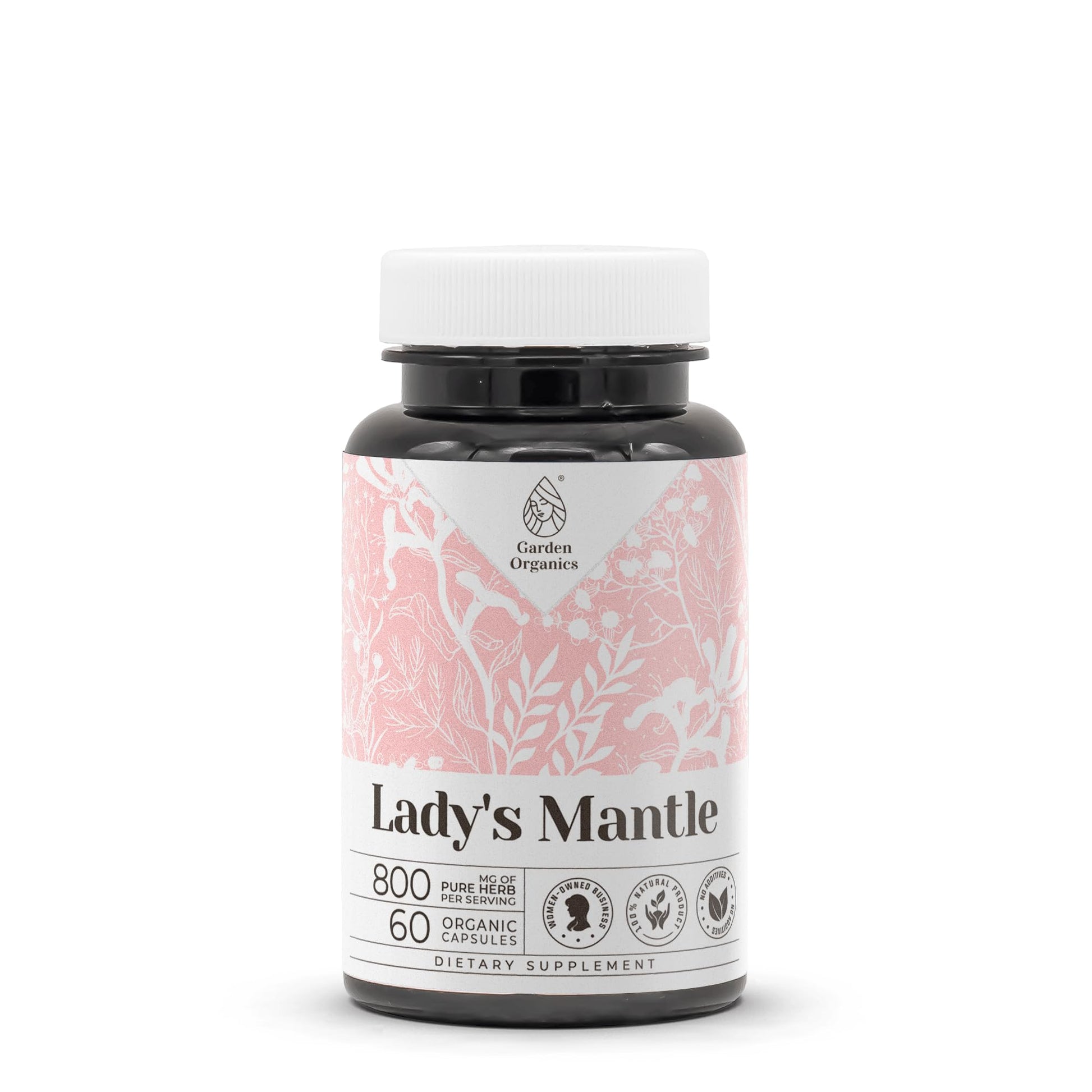 Garden Organics Lady's Mantle Capsules 60 Count