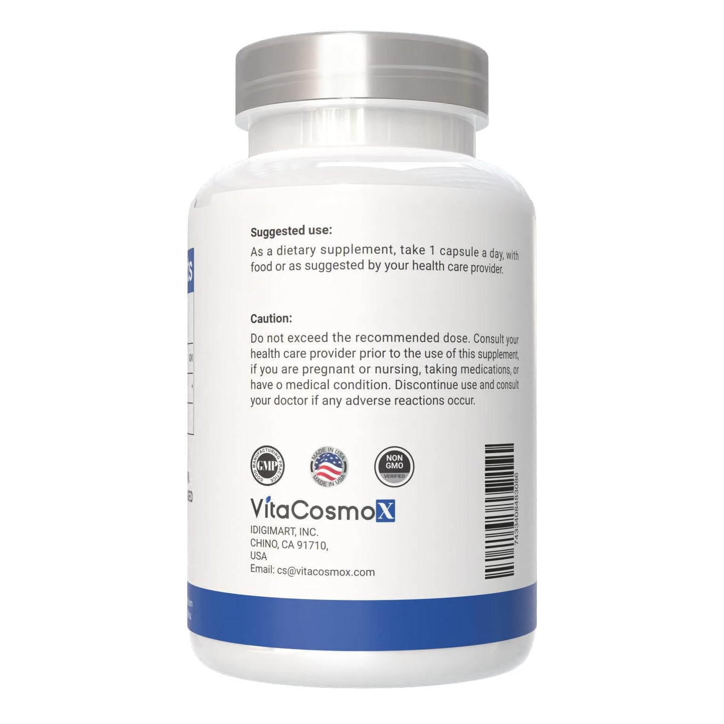 VitaCosmoX L-Theanine 250 mg Capsule 240 Count