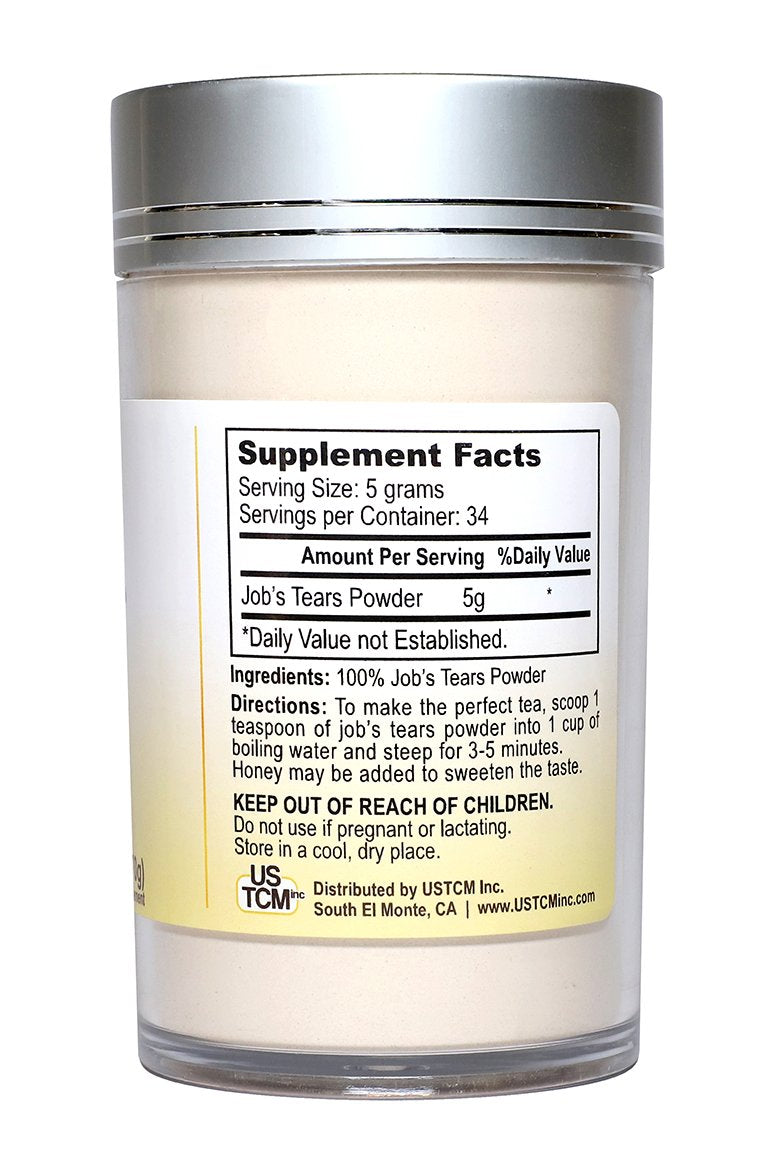 USTCM Job's Tears Powder 6 Ounce Pack of 1