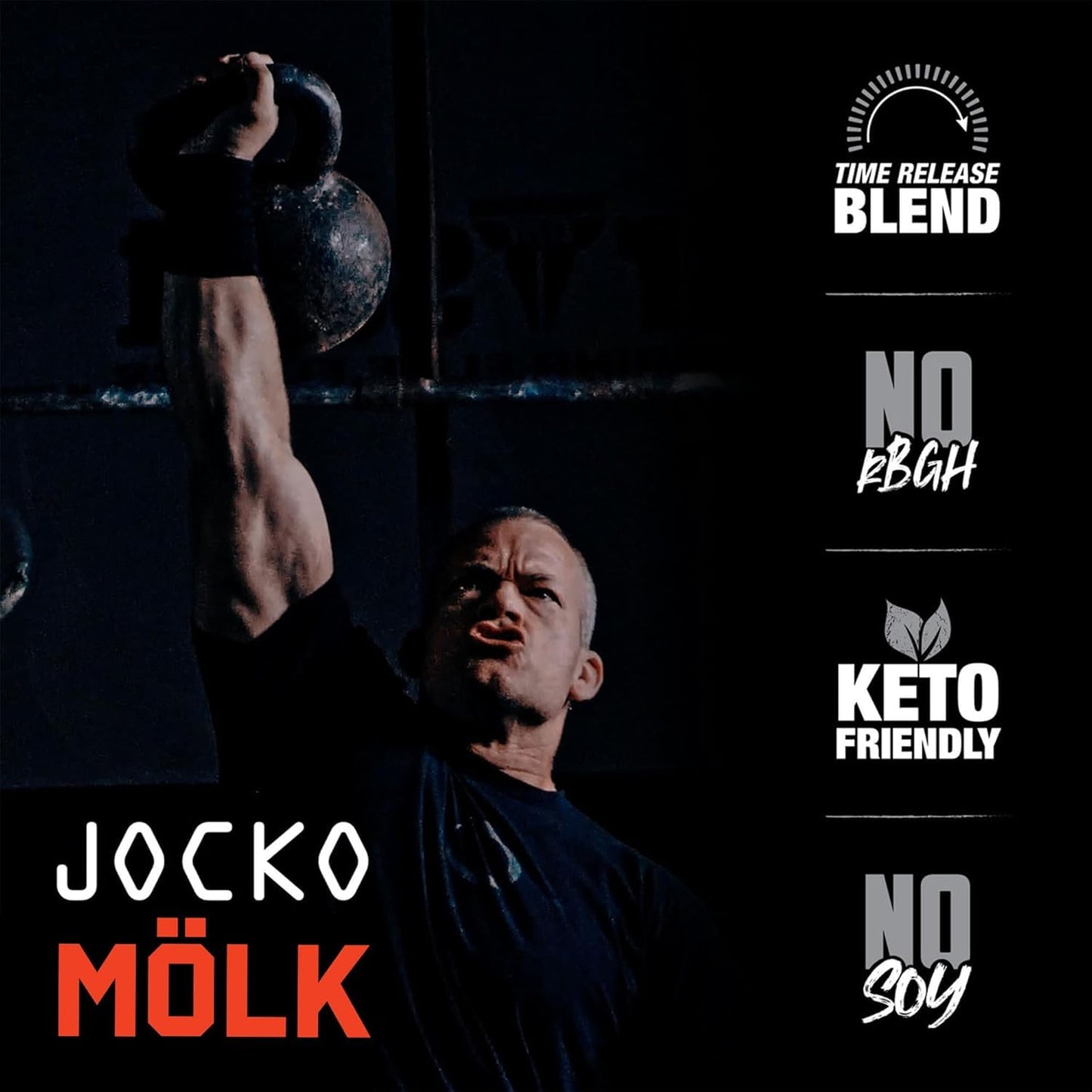Jocko Fuel Protein Bundle Powder (2 Pack) - Chocolate Peanut Butter + Vanilla, 70.4