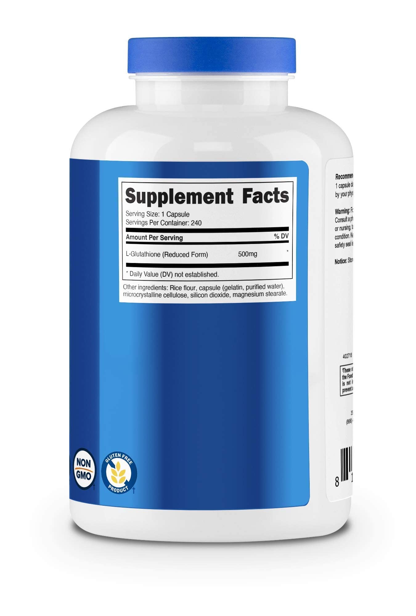 Nutricost Alpha Lipoic Acid 600mg Capsules, 240 Capsules
