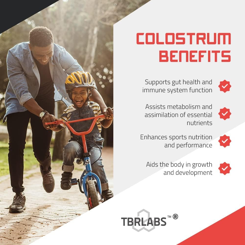 TBR Labs Bovine Colostrum Powder Tablets 180 Tablets