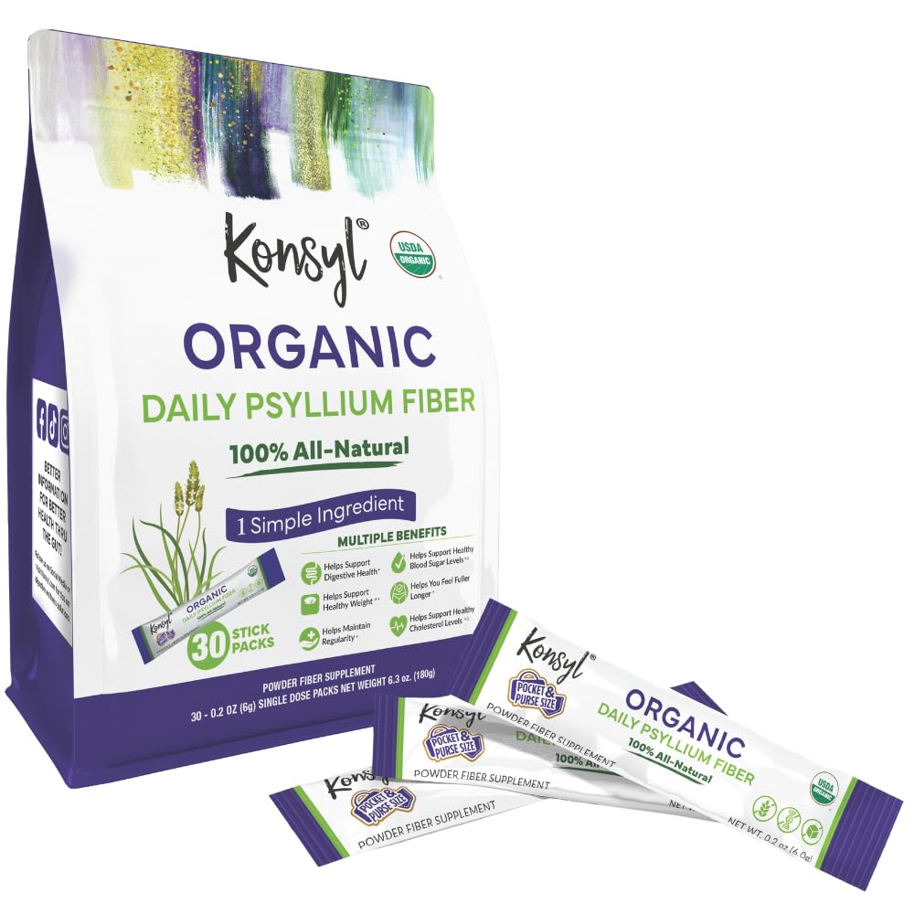 Konsyl Psyllium Husk Powder 6.3 Ounce