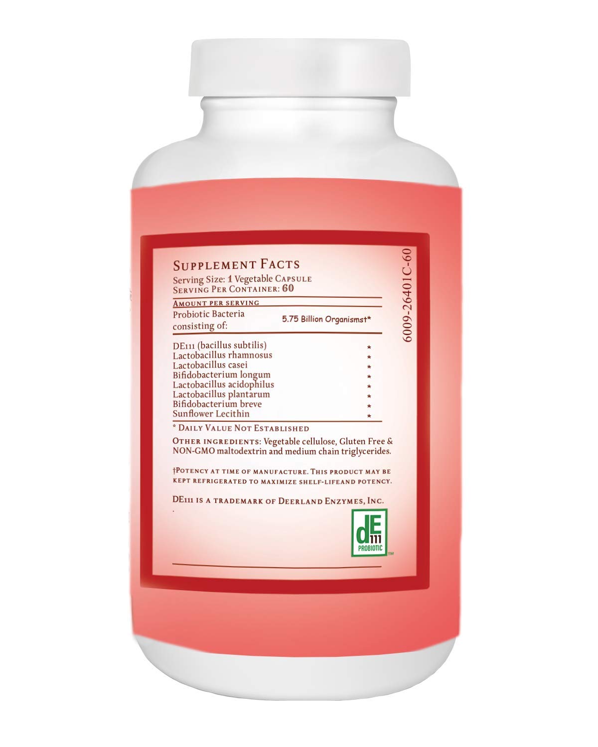 Energy Essentials Catie's Whole Food Proflora Probiotic Capsule 60 Capsules