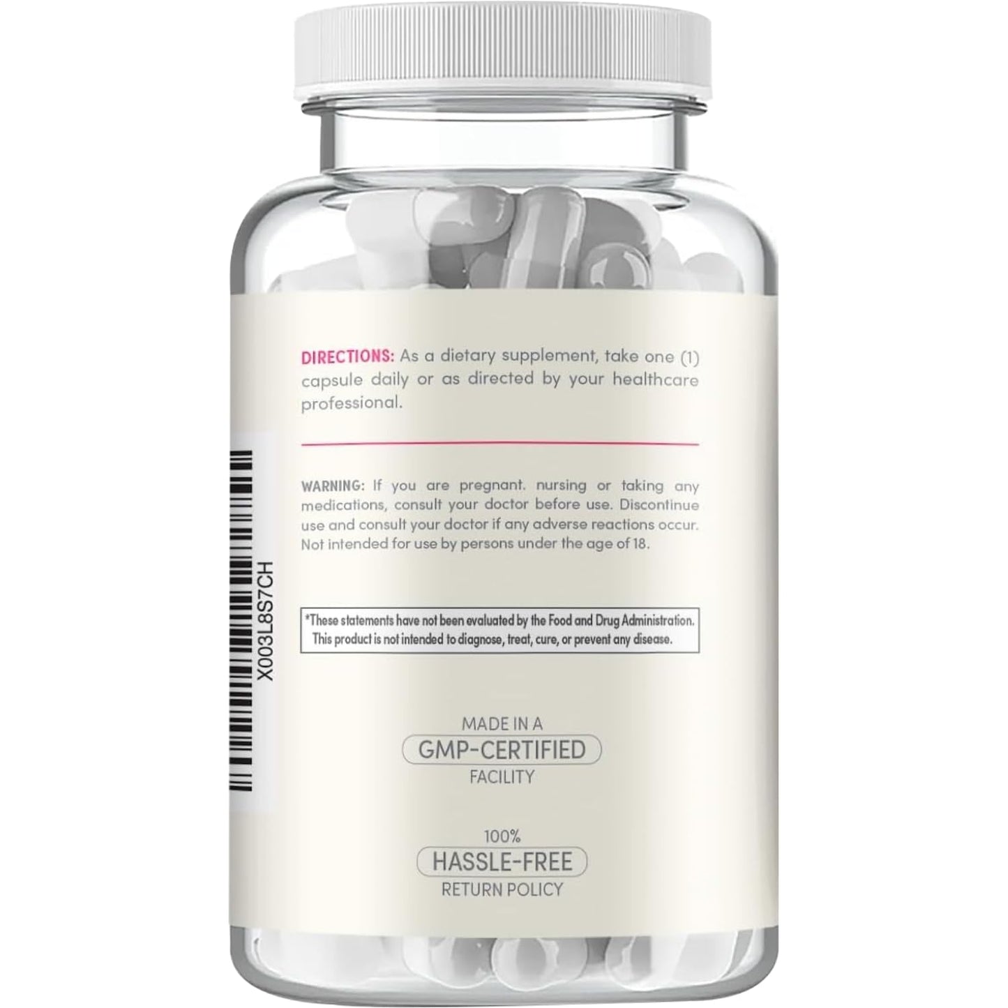 Clear Formulas Benfotiamine B1 300mg Capsule, 180 Count