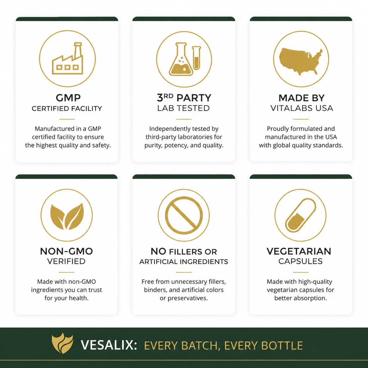 VESALIX Liver Support with Solarplast, Milk Thistle, Artichoke & Dandelion Capsule, 60 Count