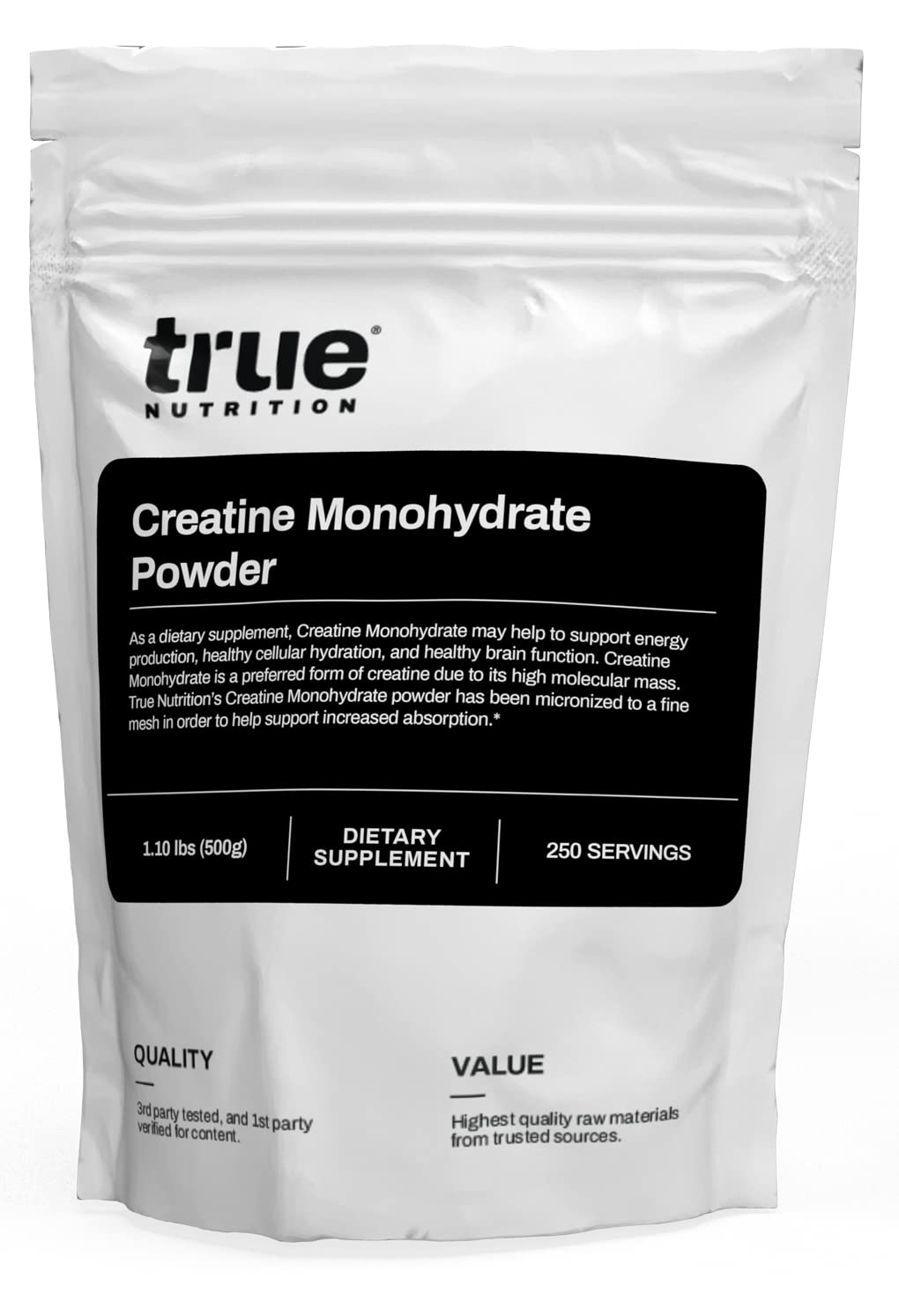 True Nutrition Creatine Monohydrate Powder, 32 Servings