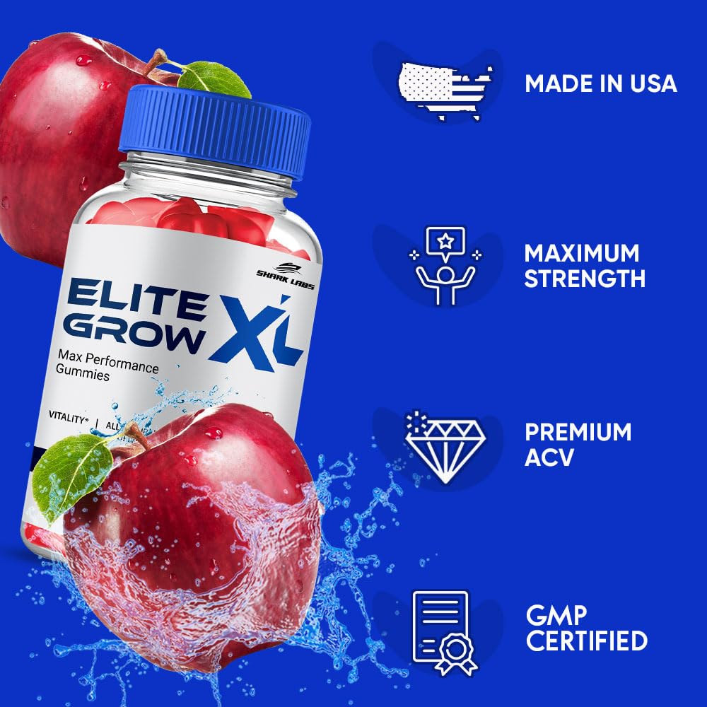 Shark Labs Elite Grow XL Gummies 30 Count