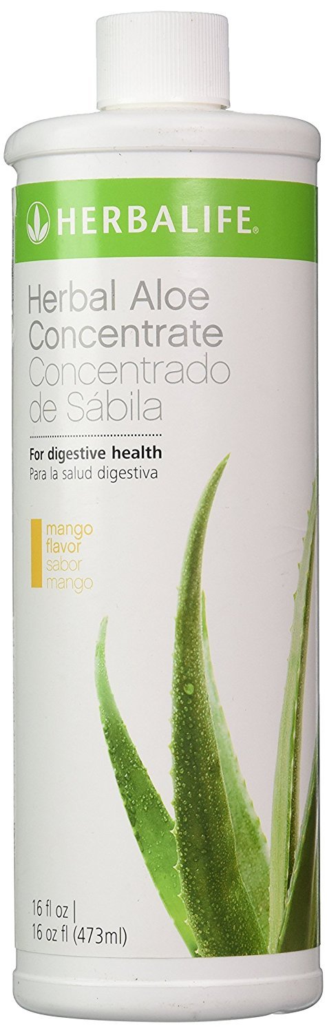 Herbalife Aloe Concentrate Mango Flavor Powder 16 Fl Oz