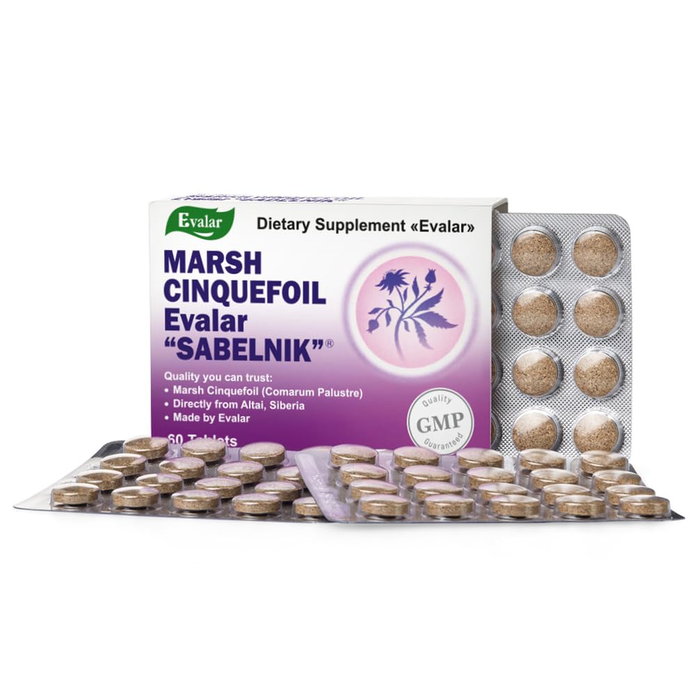 Evalar Marsh Cinquefoil Comarum Palustre Herb Tablets 60