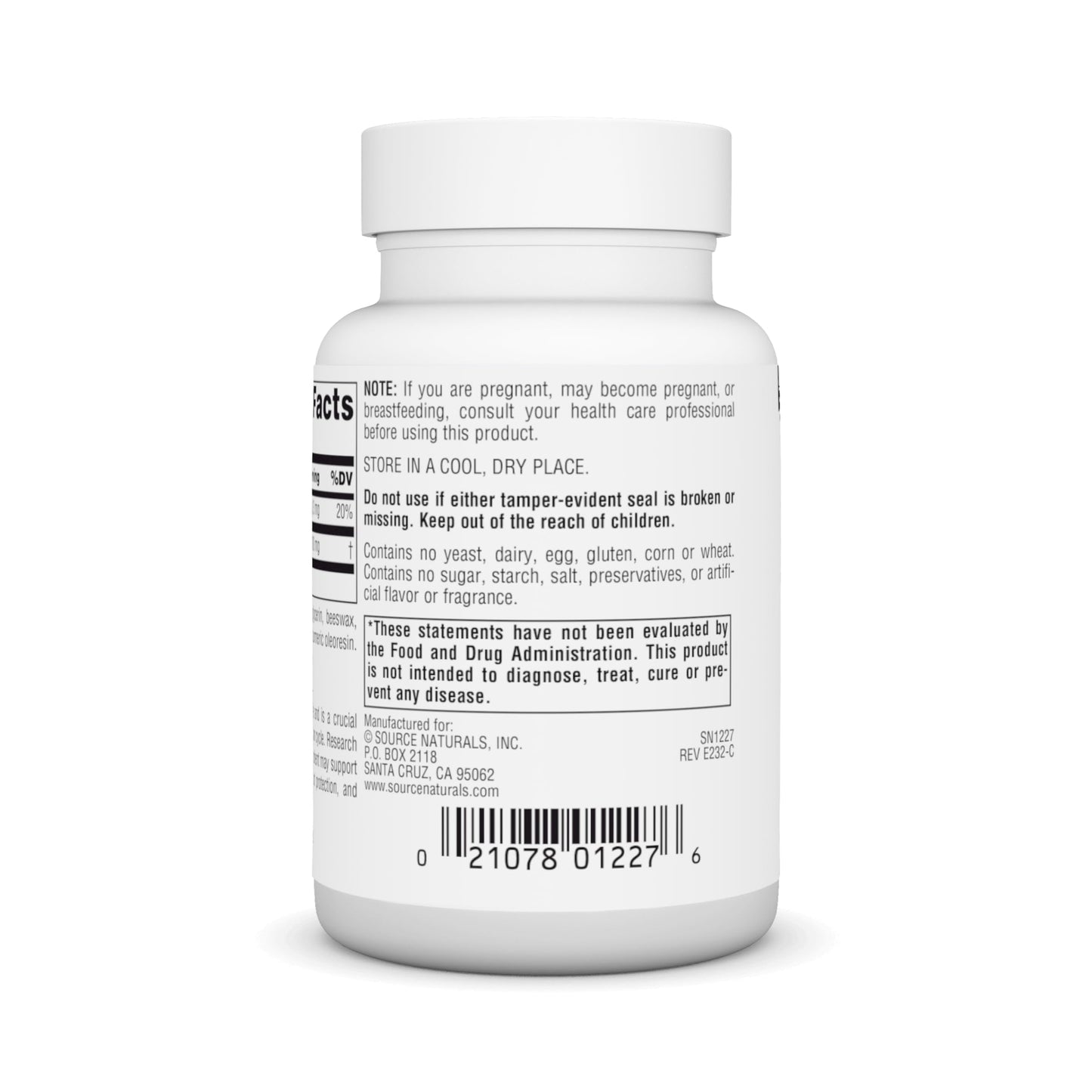 Source Naturals Coenzyme Q10 100 mg Softgels, 90 Softgels