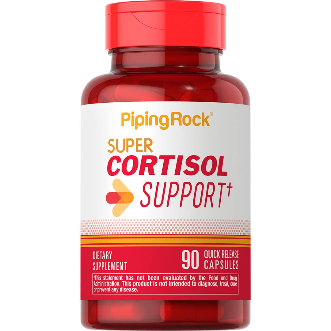 Piping Rock Cortisol Manager Supplement 90 Capsules